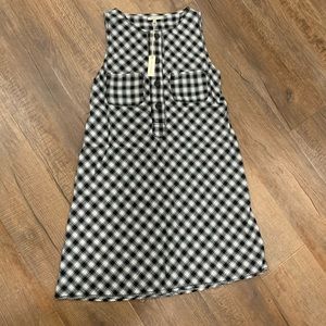 Max Studio Plaid Dress M